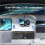 Transparent Foldable Wireless  Keyboard with Mouse Kit Folding Travel Keyboard for Smartphone Computer 4