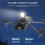 Drone Night Flight Light for   3 Classic Drone Accessories Top-Mounted Searchlight LED Navigation Light 4