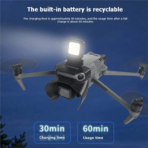 Drone Night Flight Light for   3 Classic Drone Accessories Top-Mounted Searchlight LED Navigation Light