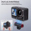 Quick Release Adapter for  Action 6/ Dual-Sided Magnetic Mount with Dual-Claw Interface & 1/4" Threaded Hole 2