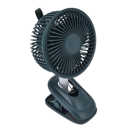 Ventilador de mesa com clipe, 3 velocidades, oscilação de 120 e USB. 2