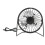 6W5V Sun Energy Power Ανεμιστήρας Διπλής Διεπαφής USB Ηλιακός Ανεμιστήρας για Καλοκαιρινό 5