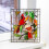 Cardinal Stained Window Panel Glass Window Hanging For Wall Decoration 7