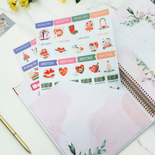 Wedding Planner Book290x230mm, 88Pages, Multicolour 1