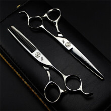 Professional Hair Cutting Scissors Set 6.0 Inch Japanese Stainless Steel, Ergonomic Grip for Salon and Home Use
