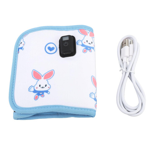 USB Bottle Warmer with 21Speed Digital Control, Constant Temperature, Universal Fit, Cute Rabbit Design