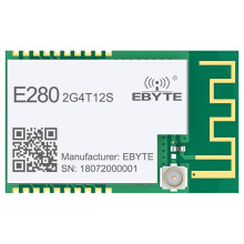 EBYTE E280-2G4T12S 2.4G LoRa Wireless Module SX1280 12dBm RF UART Support LoRa FLRC GFSK Long Distance 3Km Transceiver