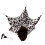 Criceto a doppio livello leopardato 20x20cm macchie grigie 7