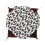 Criceto a doppio livello leopardato 20x20cm macchie grigie 9