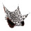Criceto a doppio livello leopardato 20x20cm macchie grigie 14