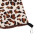 30x30cm Amaca Doppia Leopardata per Criceti con Macchie Marroni 5