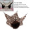 30x30cm Amaca Doppia Leopardata per Criceti con Macchie Marroni 9