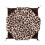 30x30cm Amaca Doppia Leopardata per Criceti con Macchie Marroni 15