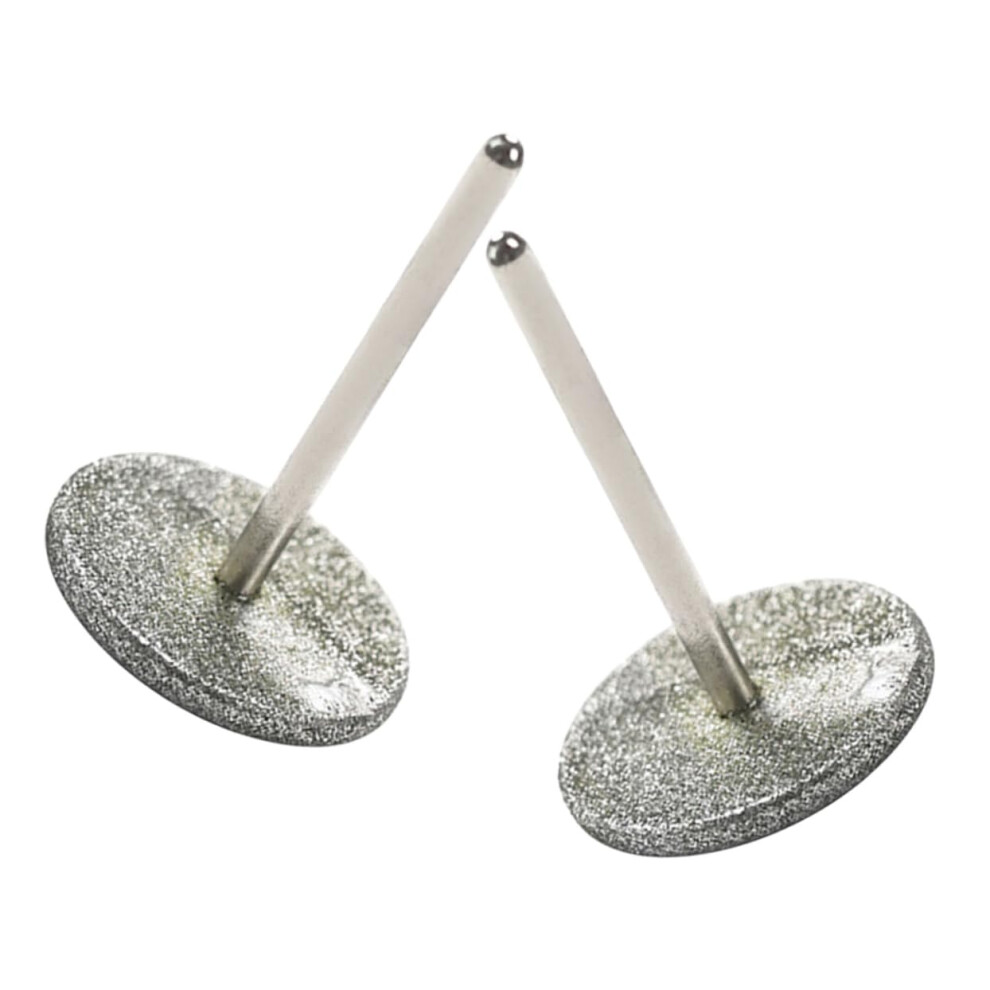 2pcs Nail Drill Bits and Sanding Discs for Precise Nail Shaping and Professional Pedicure