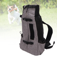 Fahrrad- und Reise-Hundetragetasche Rucksack für Katzen – Nylonnetz Grey Leichtgewicht