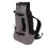 Pet Carrier Backpack for Outdoor Cycling, Grey, Nylon, Portable 1