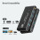 USB 3.0 KVM  with Remote for 2 Computers Share 1 -Compatible Monitor and Keybord/Mouse/Printer 4