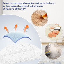 20 Pcs Disposable Rag Vibrating Mop Spare Parts for T7S / T7S / S7 / Q7 / S8 Sweeping Robot Accessories