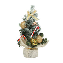 Mini Christmas Tree with Ornaments & Snow20x5cm