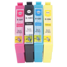 Cartucce d'inchiostro a 4 colori per stampante Stylus SX230, confezione da 4 pezzi, nero, ciano, magenta, giallo