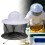 BeeKeeping Protective Bee Hat Anti Bee White Hat- Combo Bee Hat Bug Mesh Mask Beekeeping Protection Beekeeper 2