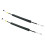 2pcs Front Door Lock Cable LR025412 LR079195 LR075756 for   Evoque 6