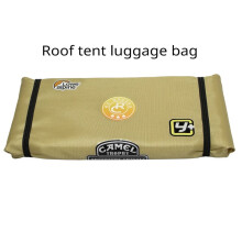 Decorative Luggage Bag for RC Crawler Cars, Fits 1/10/8 Scale Models Like MJX SCX10 TRX4 Yellow