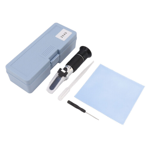 Alcohol Test Refractometer Brix Meter Refractometer With Automatic Temperature Compensation Function For Wine Making