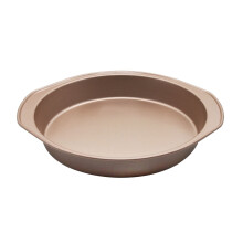 Rusts Resistant Nonrust Steel 9Inch Round Oven Pan Cookie Baking
