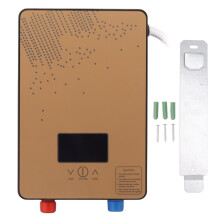 Aquecedor de água instantâneo com tela sensível ao toque, 110V, 4500W