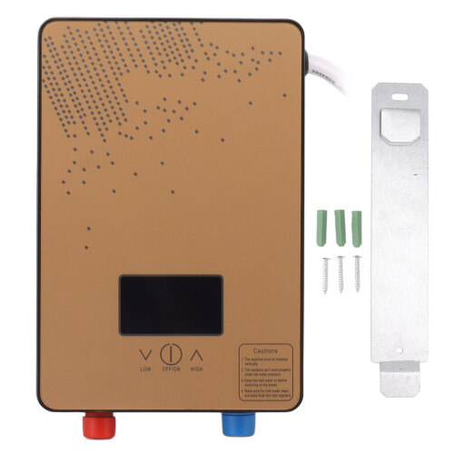 110V Touch Screen Tankless Water Heater4500W