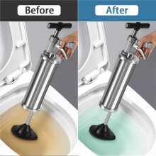 Tragbare Hochdruck-Kinetik-Toilettenpümpel-Luftabflussblaster-Pumpe für Badezimmer, Küche, Dusche, Verstopfte Rohre