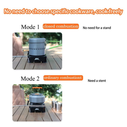 Camping Stove 2200W High-Power Infrared Portable Split Type Burner 2