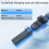 For  Osmo Pocket 3/4 Battery Handle with Base Built-in 5000mAh Extra Battery Accessories Original Replacement 3