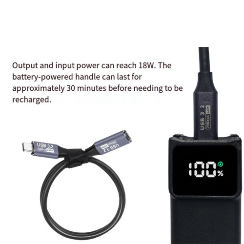 For  Osmo Pocket 3/4 Battery Handle +Screen Protector Built-in 5000mAh Extra Battery Accessories Original Replacement 1