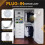 LED Motion-Activated Directional Rotating Flexible Sensor Night Light AC Outlet Plug-in Wall Stair Lamp US Plug 4