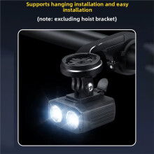 Éclairage de Vélo pour la Nuit, 550 Lumens, Phares de Vélo de Route, Éclairage Extérieur, Équipement de Cyclisme Étanche en ABS