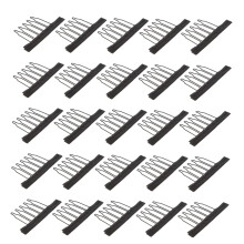 25pcs Metal Wig Clips Comb Set for Wig Making, Secure Grip Design, Easy Sew and Durable Use