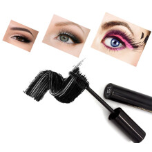 Waterproof Lengthening Mascara Very Black Smudge Proof with Curved Lift Brush for Natural Lashes