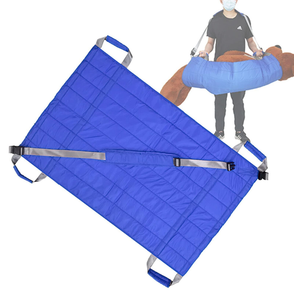 Patient Transfer Belt with Secure Shoulder Strap, Adjustable Medical Lift Sling Pad for Elderly Care