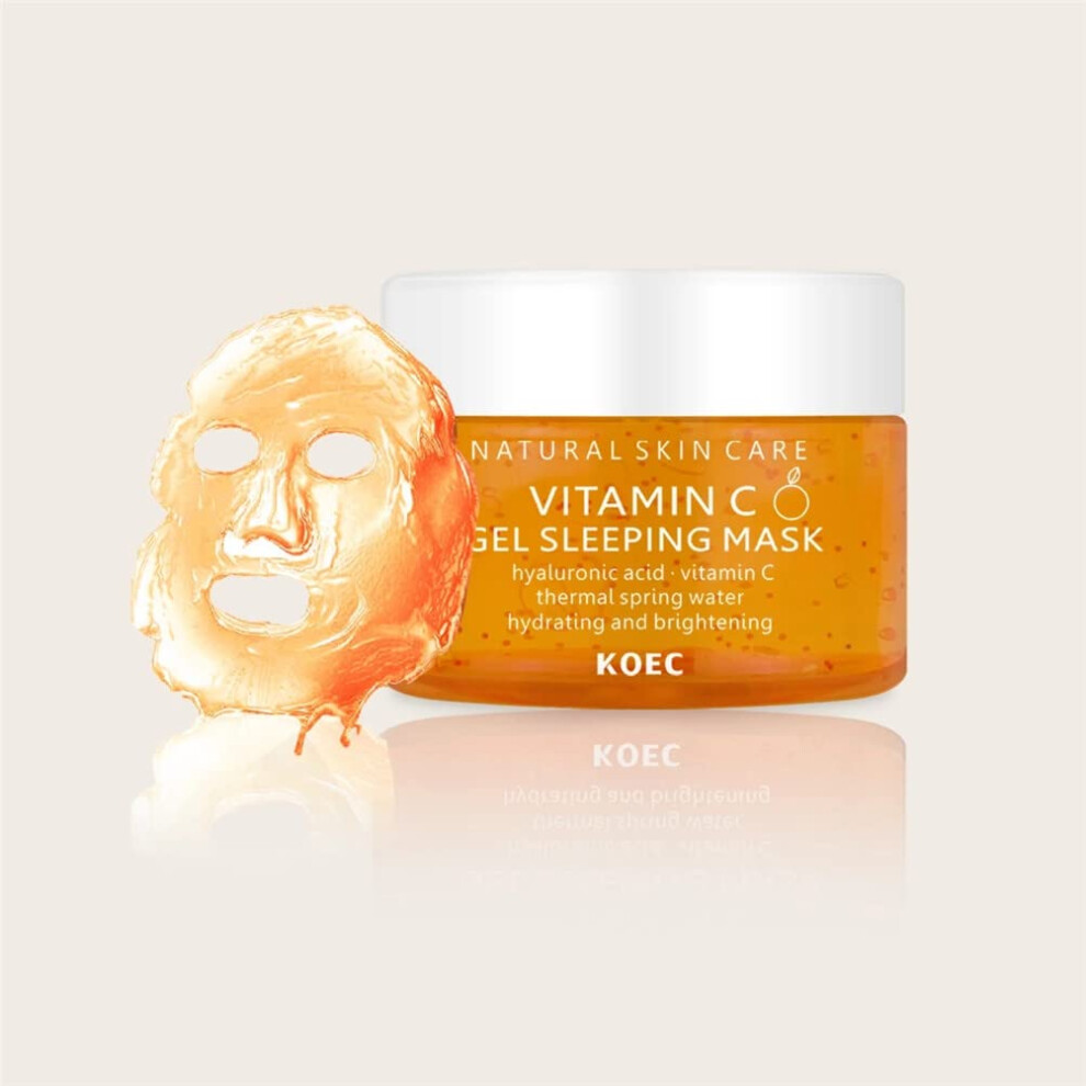 Facial Mask Set 150g VC Sleeping Hydrating, Pore Tightening, Brightening Effect, 2 PCS