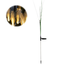 Solar-Gartenleuchten mit Schilfrohr, warmweiß, 90 cm, 8-10 Stunden Leuchtdauer