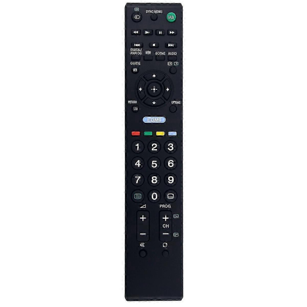 Replacement Remote Compatible With Sony Bravia Tv Kdl-32Bx320 22Bx320 40Nx520 37Bx420 32Nx520 Series Hdtv 6485316770375