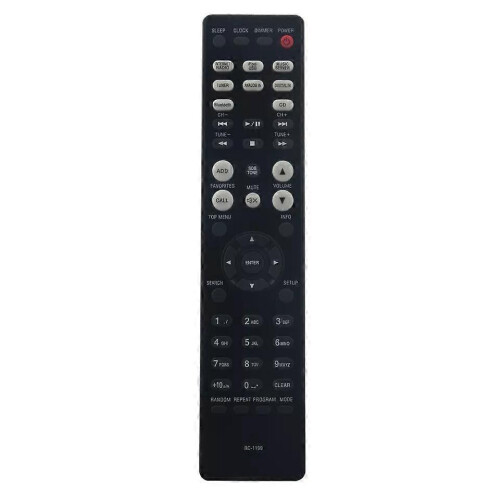 New RC-1199 Compatible with Denon Car Network CD Receiver Remote Control RCD-N9 RCDN9