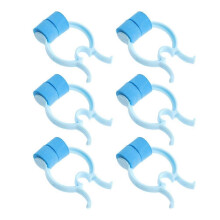 Spirometry Nose Clip Set 12pcs Adjustable Reusable for Breathing Tests and Lung Function