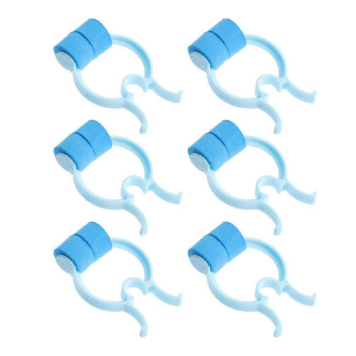 Spirometry Nose Clip Set 12pcs Adjustable Reusable for Breathing Tests and Lung Function