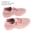 Women's Pink Knit Sneakers 38 1