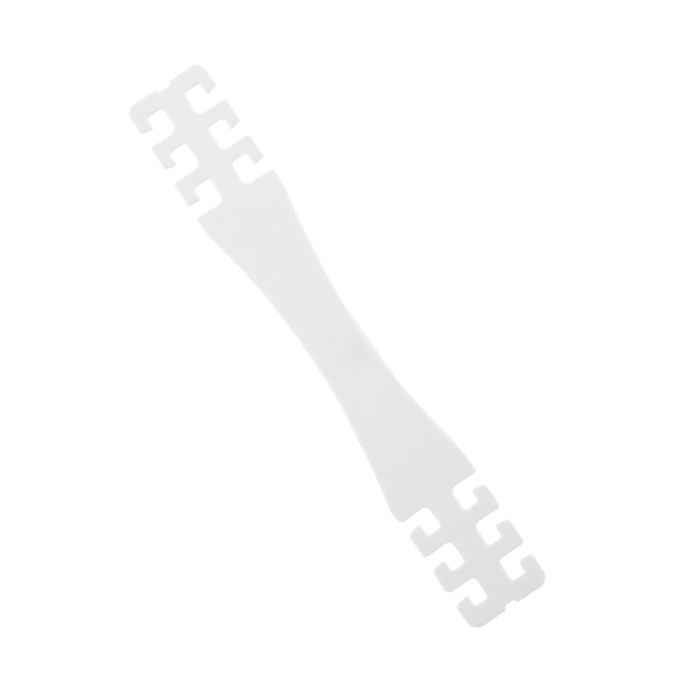 10Pcs Adjustable White Mask Ear Saver Clips For Adults, Reusable Strap Extender For Comfort Fit 9330225908487
