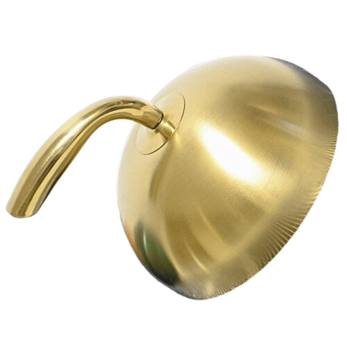 Écran alimentaire pour Barbecue Portable en-Dessus courbé doré