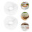 300Pcs Clear Elastic Food Covers for Bread Baking and Fresh Keeping 6